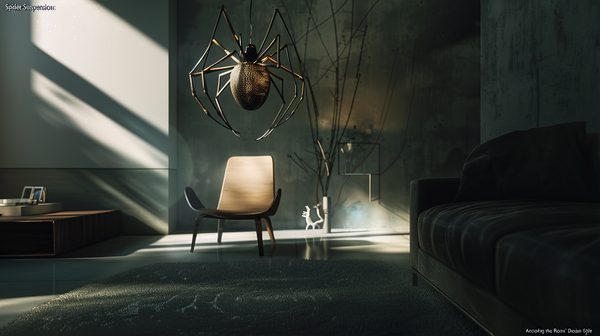 Suspension araignée : choisir selon le style d'aménagement de la pièce