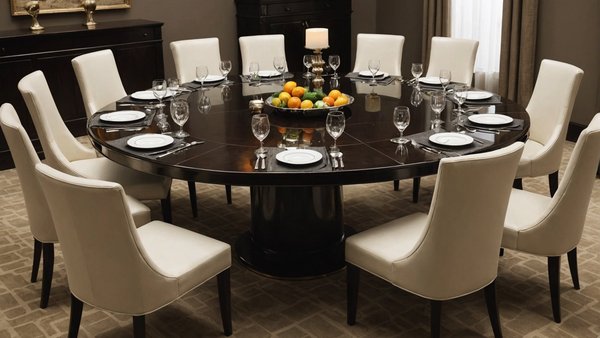 Découvrez notre sélection de tables rondes élégantes et fonctionnelles