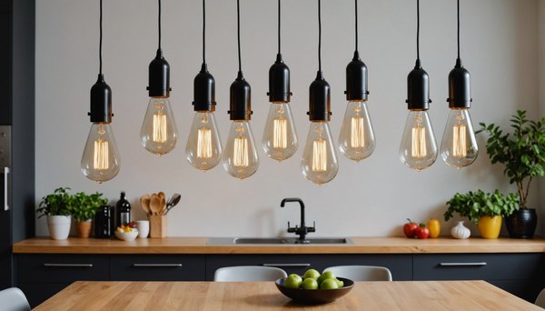 Suspensions cuisine : éclairez votre espace avec élégance !
