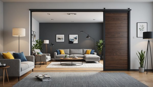 Transformez votre intérieur avec une porte coulissante contemporaine